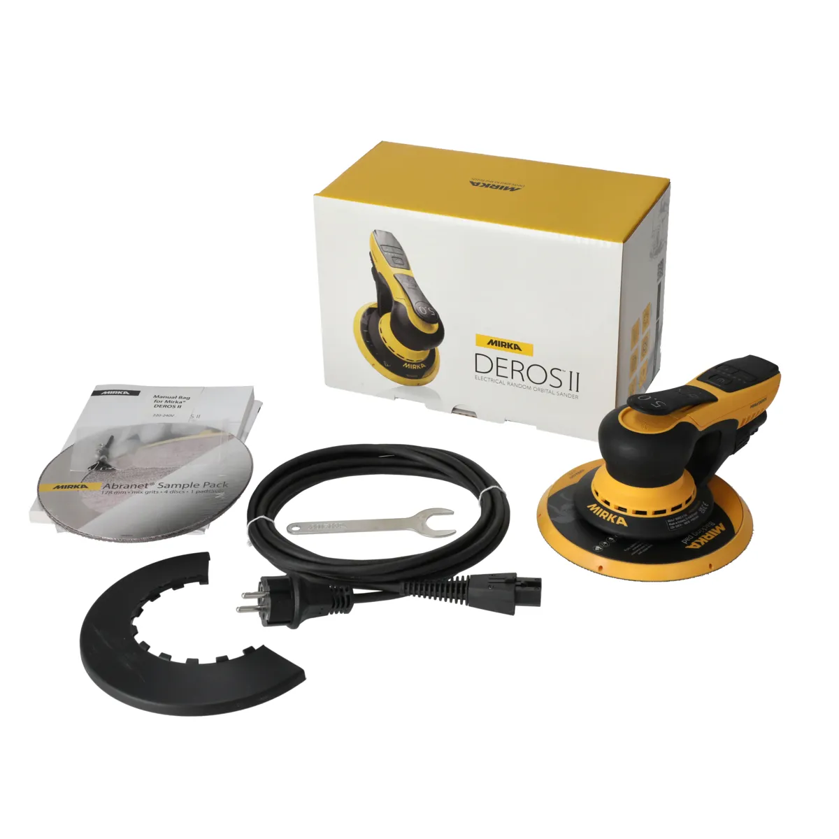 Ponceuse orbitale électrique Ø 175 mm exc. 5.0 mm - Mirka DEROS II 750CV - Image 14