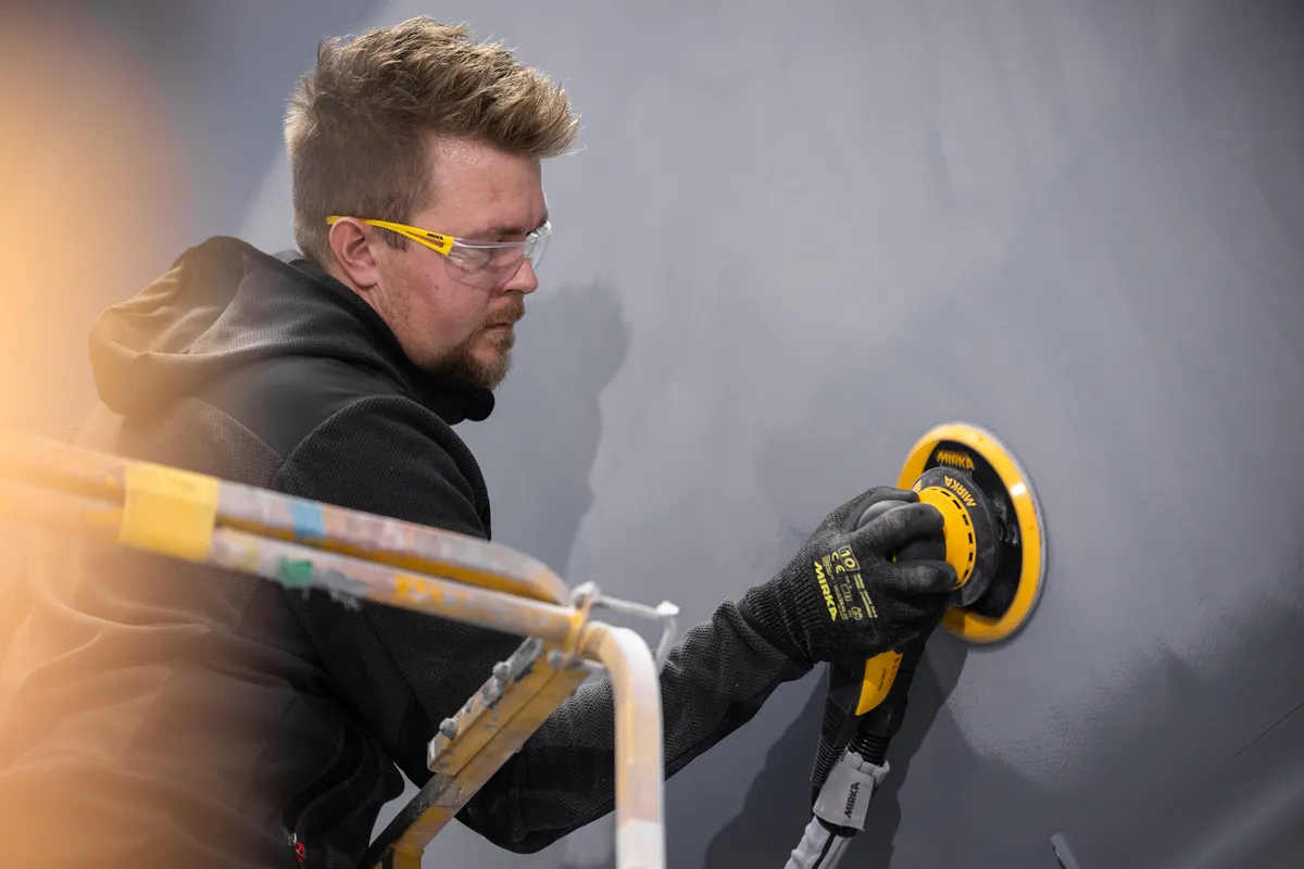 Ponceuse orbitale électrique Ø 175 mm exc. 5.0 mm - Mirka DEROS II 750CV - Image 12