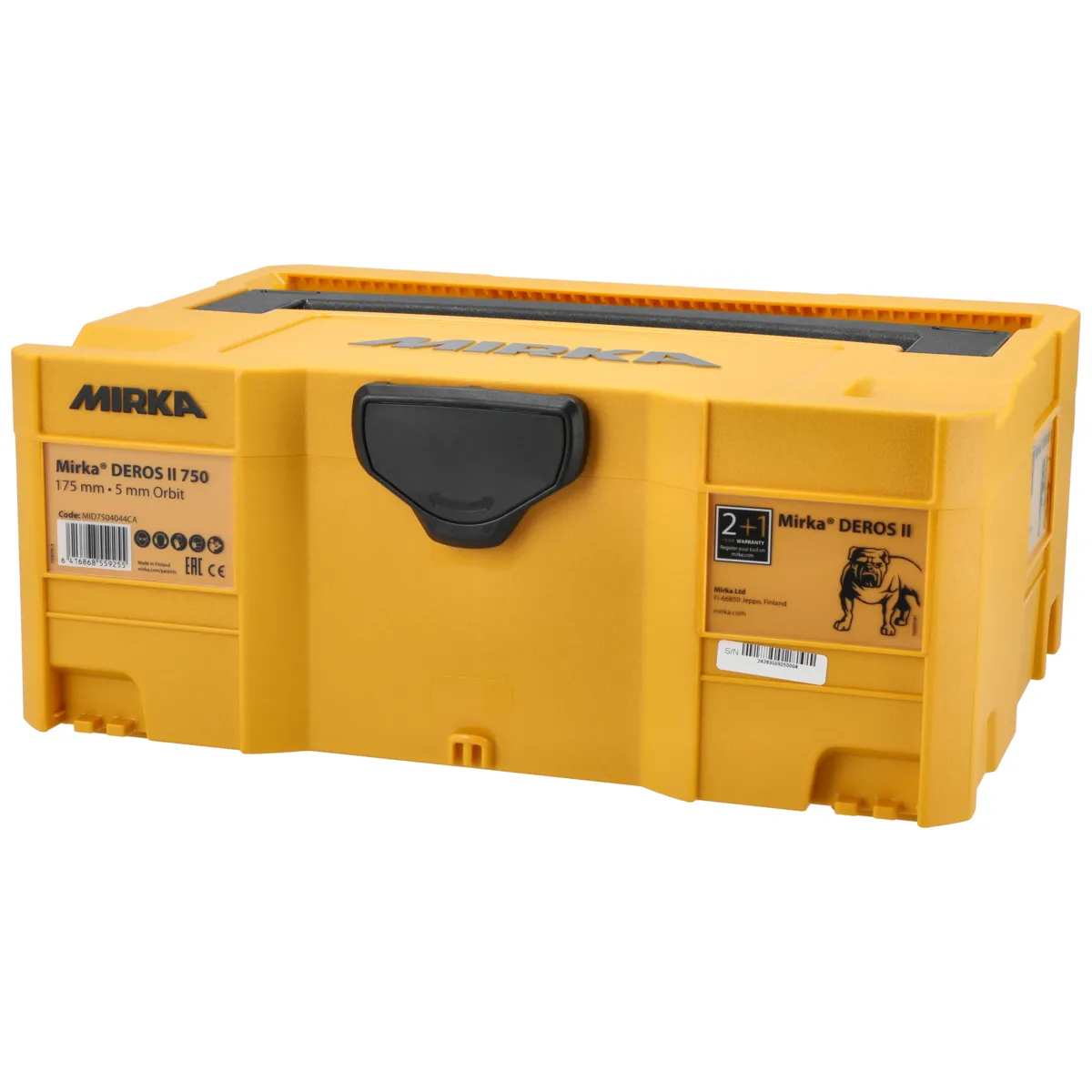 Ponceuse orbitale électrique Ø 175 mm exc. 5.0 mm - Mirka DEROS II 750CV - Image 8