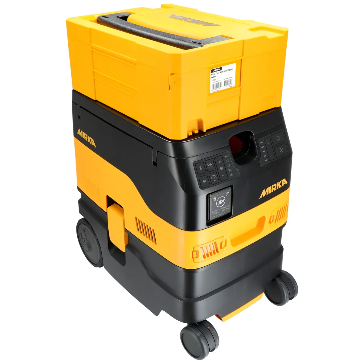 Aspirateur professionnel compact Mirka DEXOS 1217 AFC avec tuyau de 4m - Image 9