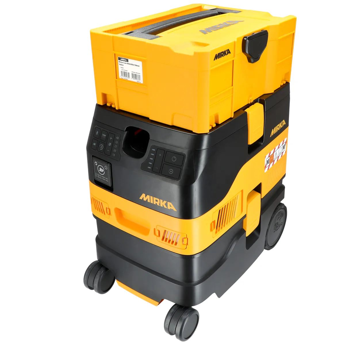 Aspirateur professionnel compact Mirka DEXOS 1217 AFC avec tuyau de 4m - Image 10