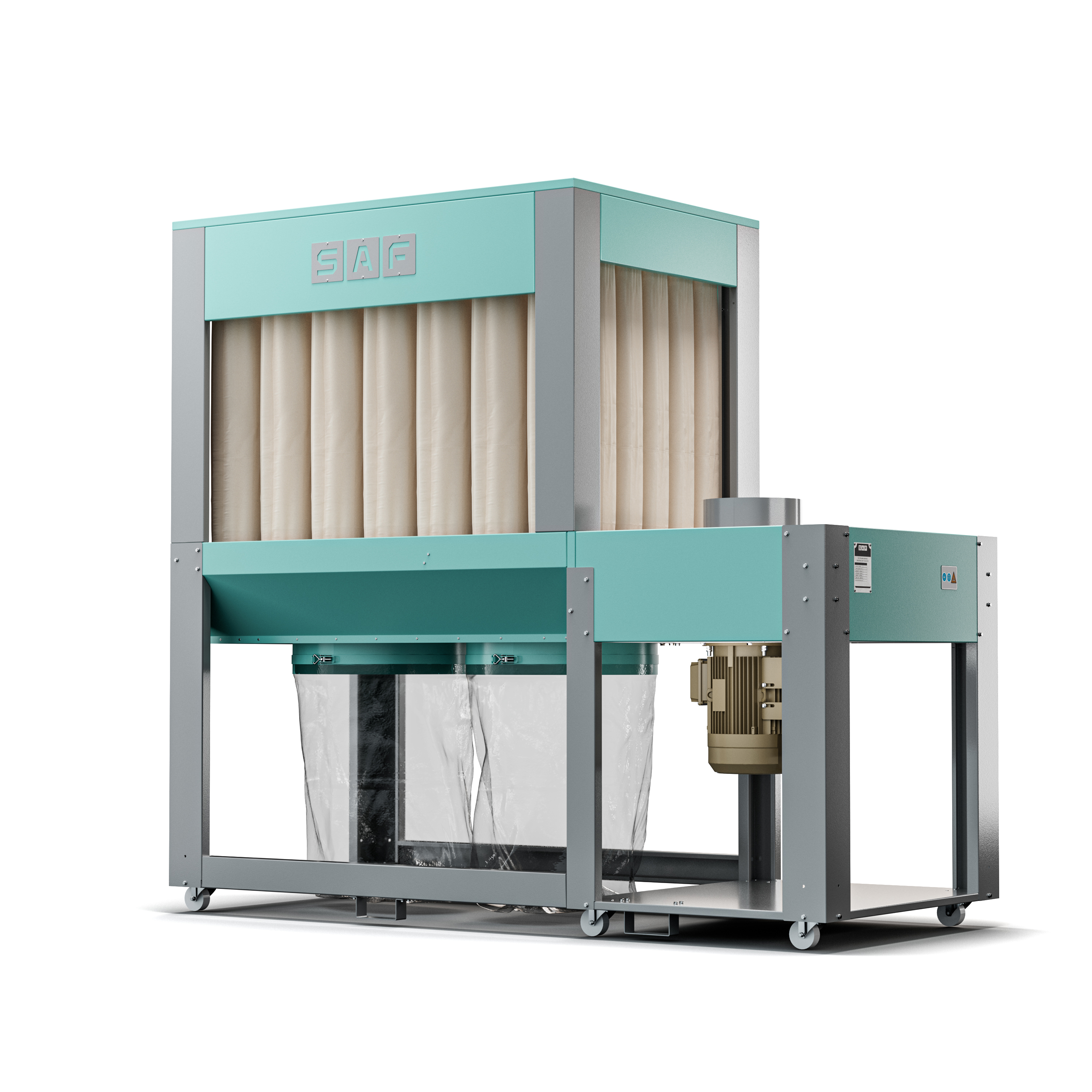 Aspirateur à copeaux Industriel SAF E-6500