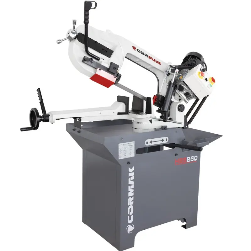 Scie à ruban à métaux Cormak HBS260 - 400V