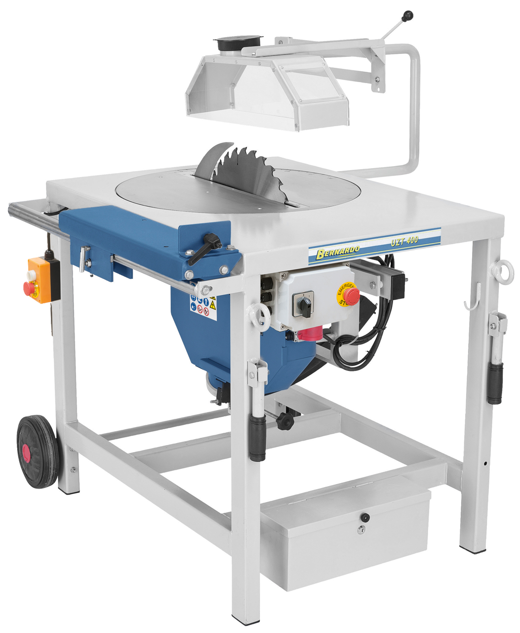 Scie à format à table de charpentier Bernardo UZT 400 - 400V