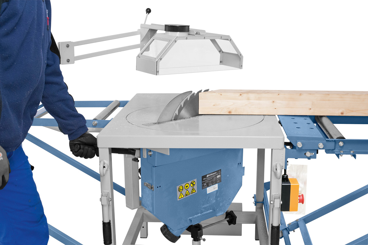 Scie à format à table de charpentier Bernardo UZT 400 - 400V - Image 2