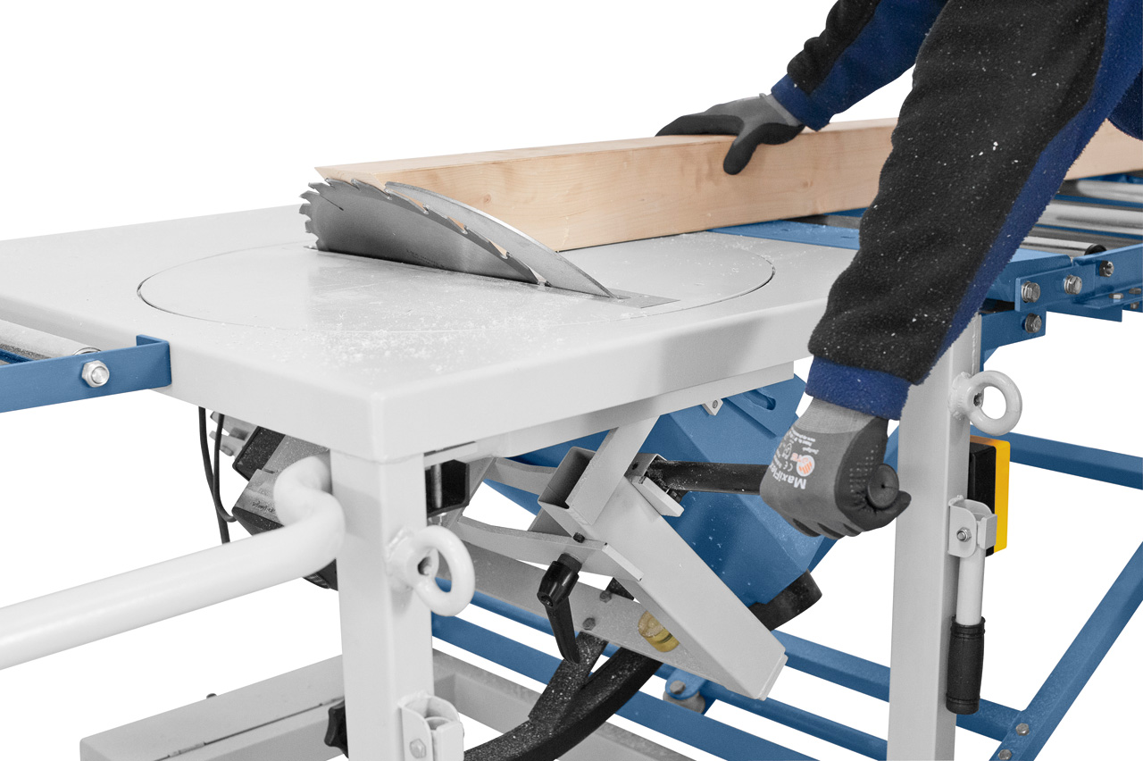 Scie à format à table de charpentier Bernardo UZT 400 - 400V - Image 3