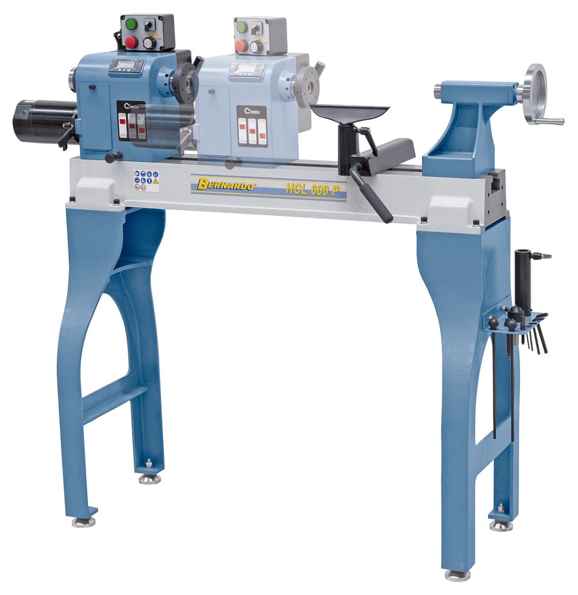 Tour à bois professionnel Bernardo HCL 600 P 230V - Image 3