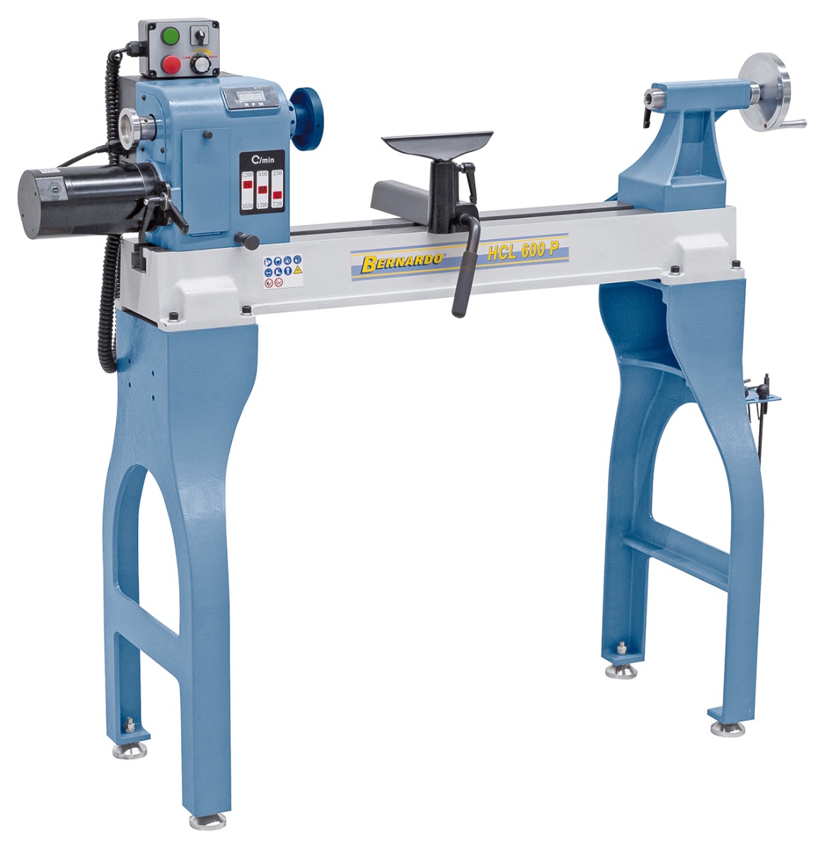 Tour à bois professionnel Bernardo HCL 600 P 230V - Image 4