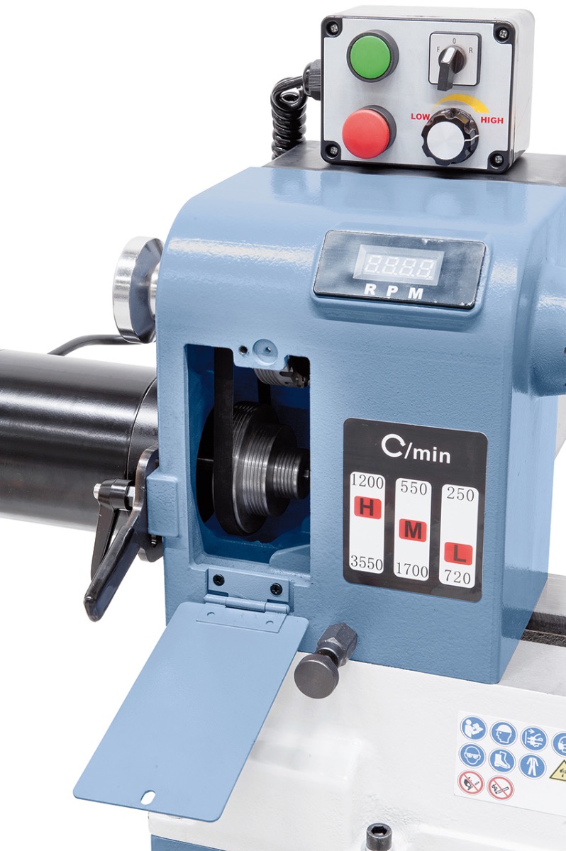 Tour à bois professionnel Bernardo HCL 600 P 230V - Image 9