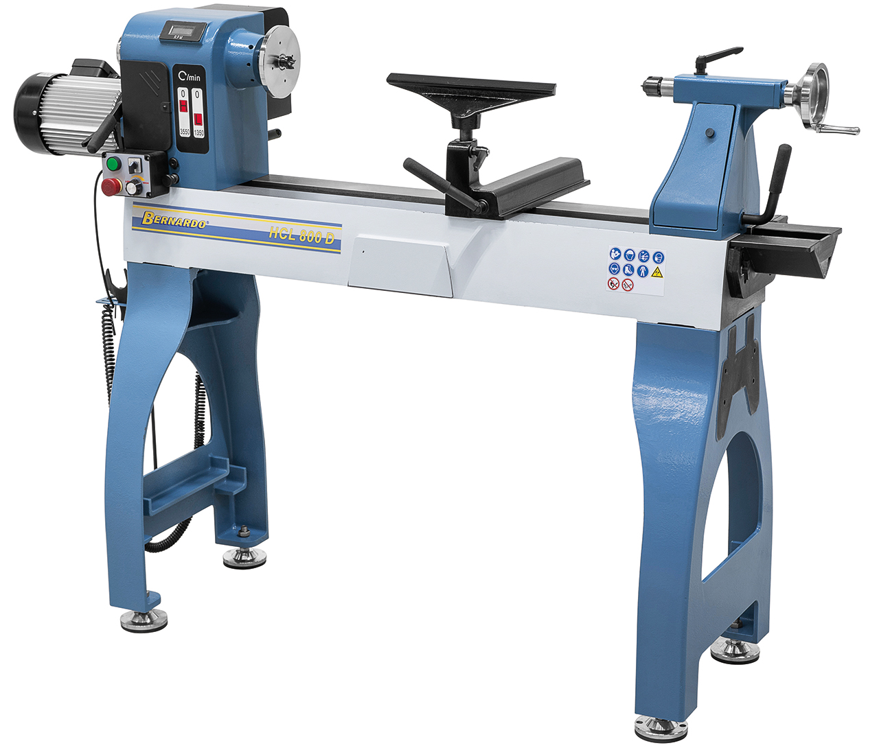 Tour à bois professionnel Bernardo HCL 800 D 230V
