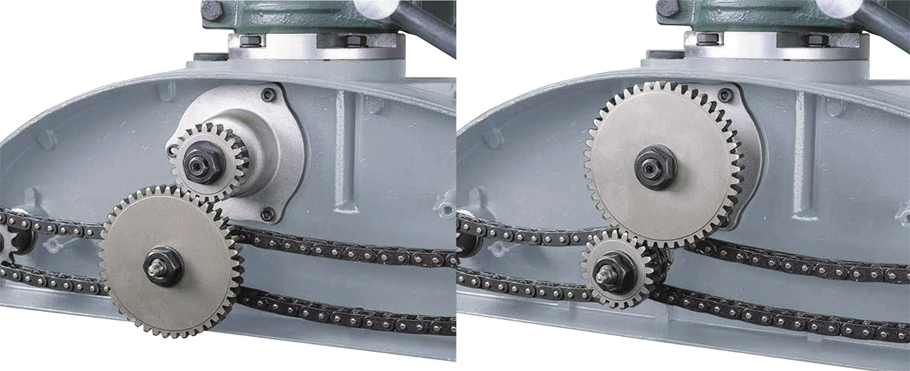 Entraîneur pour toupie bois Bernardo MX 48 - 400V - Image 3