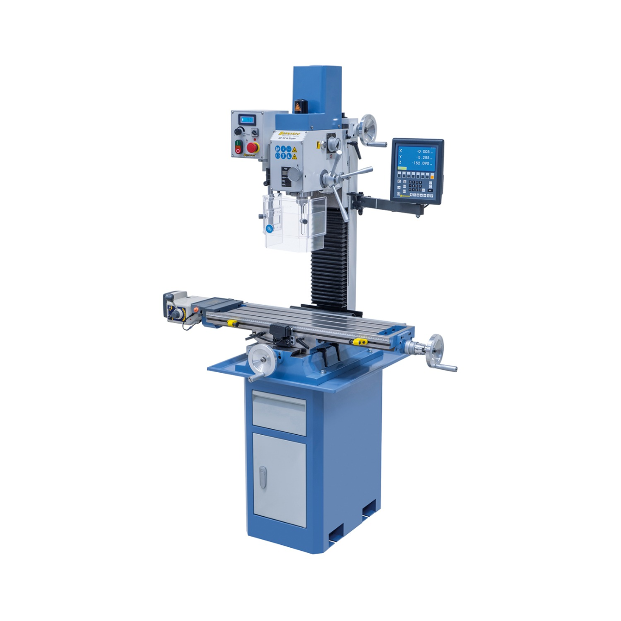 Perceuse fraiseuse Bernardo BF 30 N Super avec avance et affichage digital 3 axes ES-12 V