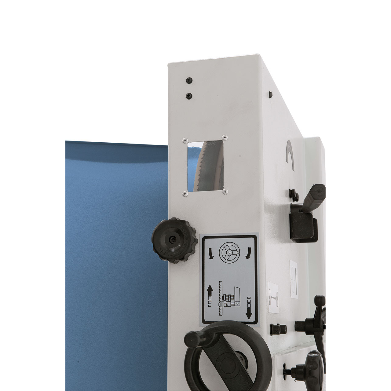 Scie à ruban bois Bernardo HBS 800 N - 400V - Image 9