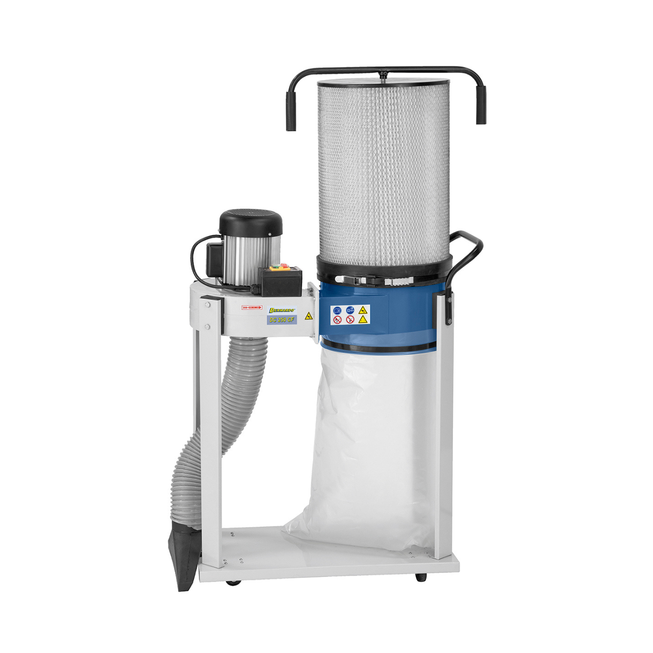 Aspirateur à copeaux pour bois Bernardo DC 250 CF