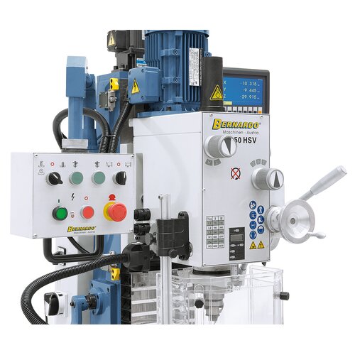 Perceuse fraiseuse Bernardo FM 50 HSV avec indicateur digital 3 axes ES-12 V - Image 3