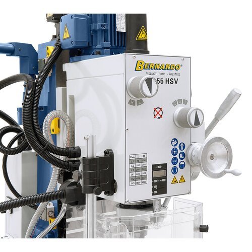 Perceuse fraiseuse Bernardo FM 55 HSV avec indicateur digital 3 axes ES-12 V et avance pour l'axe x - Image 8