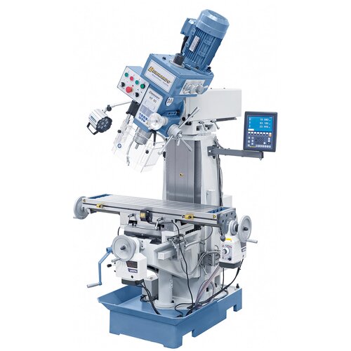 Perceuse fraiseuse Bernardo KF 60 - 1000 + Indicateur digital 3 axes ES-12 V + Avance de la table sur l‘axe x - Image 5