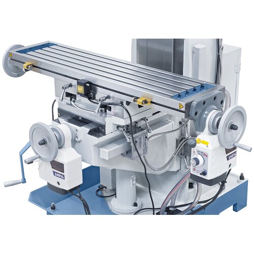 Perceuse fraiseuse Bernardo KF 60 - 1000 + Indicateur digital 3 axes ES-12 V + Avance de la table sur l‘axe x - Image 4