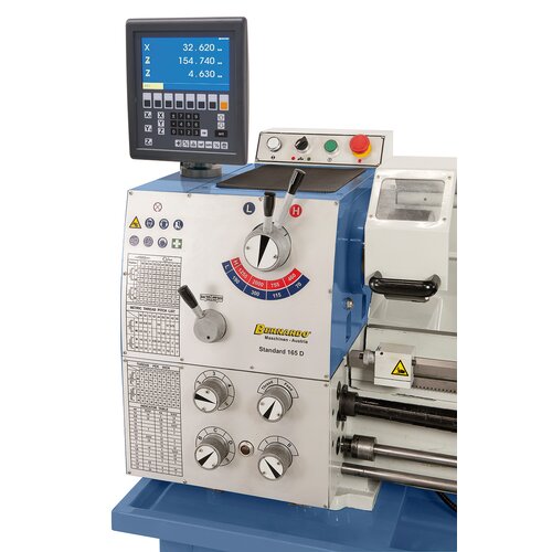 Tour à fileter et à charioter Bernardo Standard 165 D avec indicateur digital 3 axes ES-12 V - Image 8