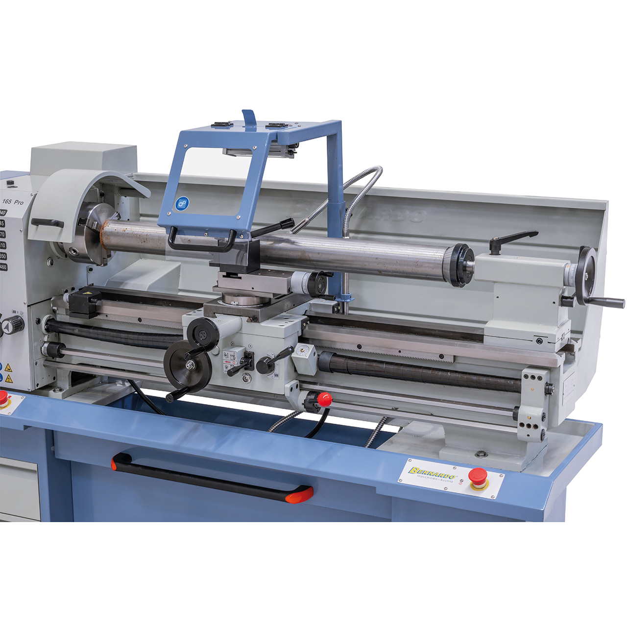 Tour à fileter et à charioter Bernardo Master 165 Pro avec indicateur digital 3 axes ES-12 V - Image 3