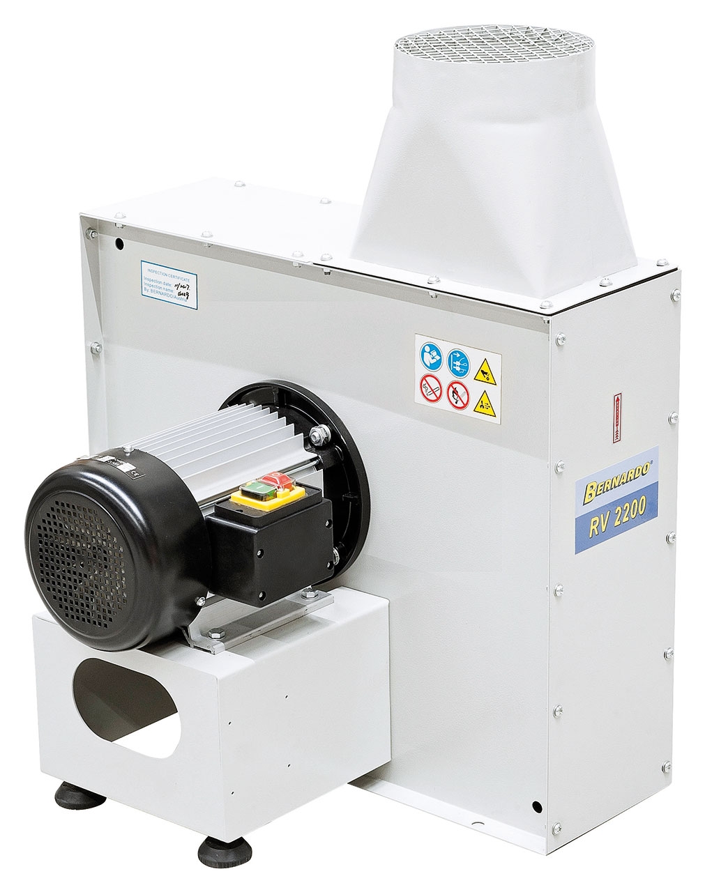 Turbine d'aspiration Bernardo RV 2200