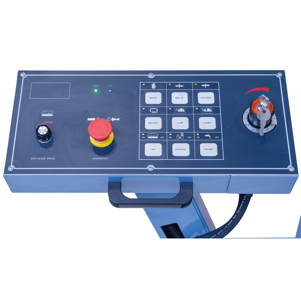 Scie à ruban à métaux Bernardo DGS 460 HV 400v - Image 5