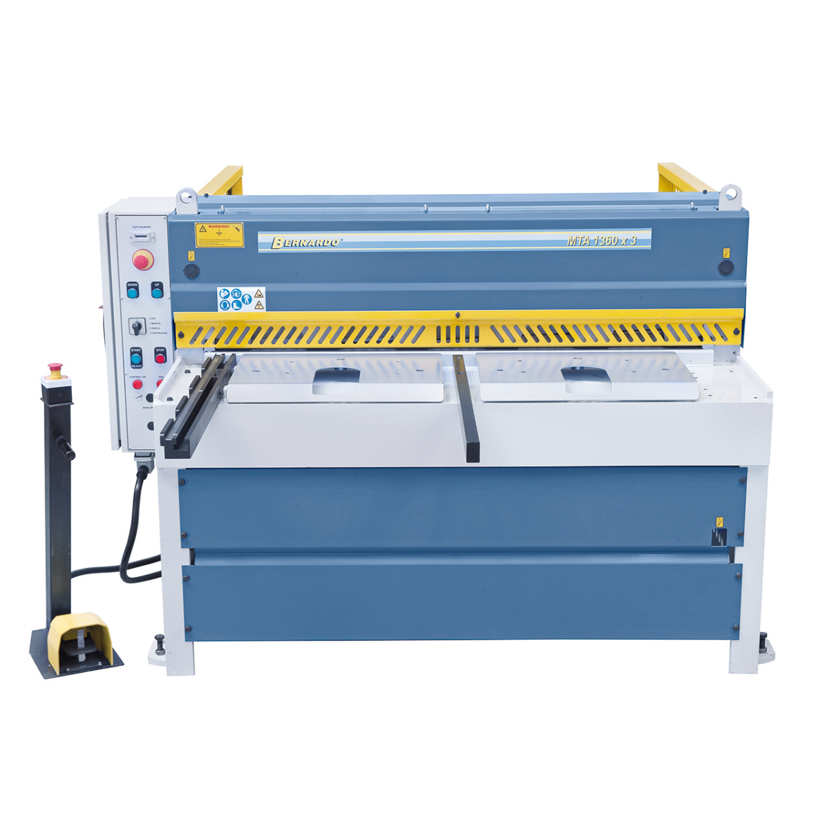 Cisaille guillotine motorisée MTA 1360 x 3 mm Bernardo - Image 9