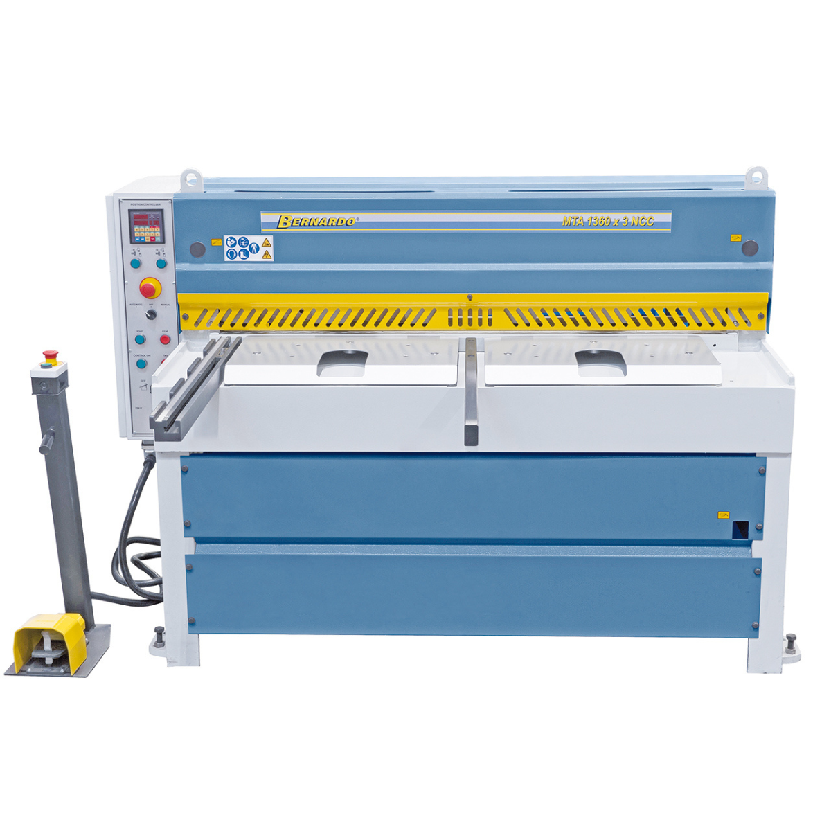 Cisaille guillotine motorisée MTA 1360 x 3 NCC Bernardo - Image 2