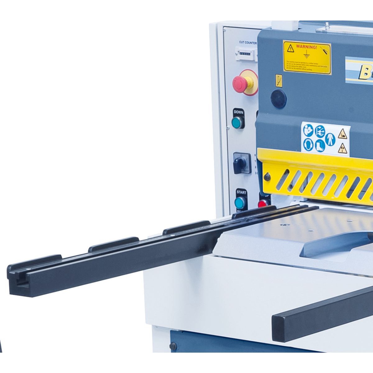 Cisaille guillotine motorisée MTA 1360 x 3 mm Bernardo - Image 4