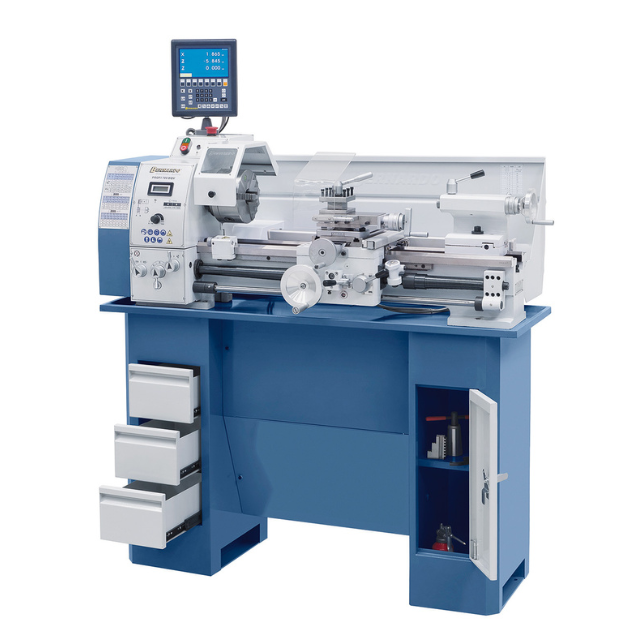 Tour à métaux Bernardo Vario Profi 700 PRO / 400 V avec affichage numérique 2 axes ES-12 V - Image 2