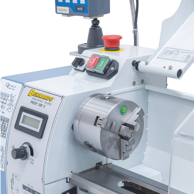 Tour d'établi Bernardo Profi 300 V / 230 V avec indicateur digital 2 axes DT 40 - Image 9