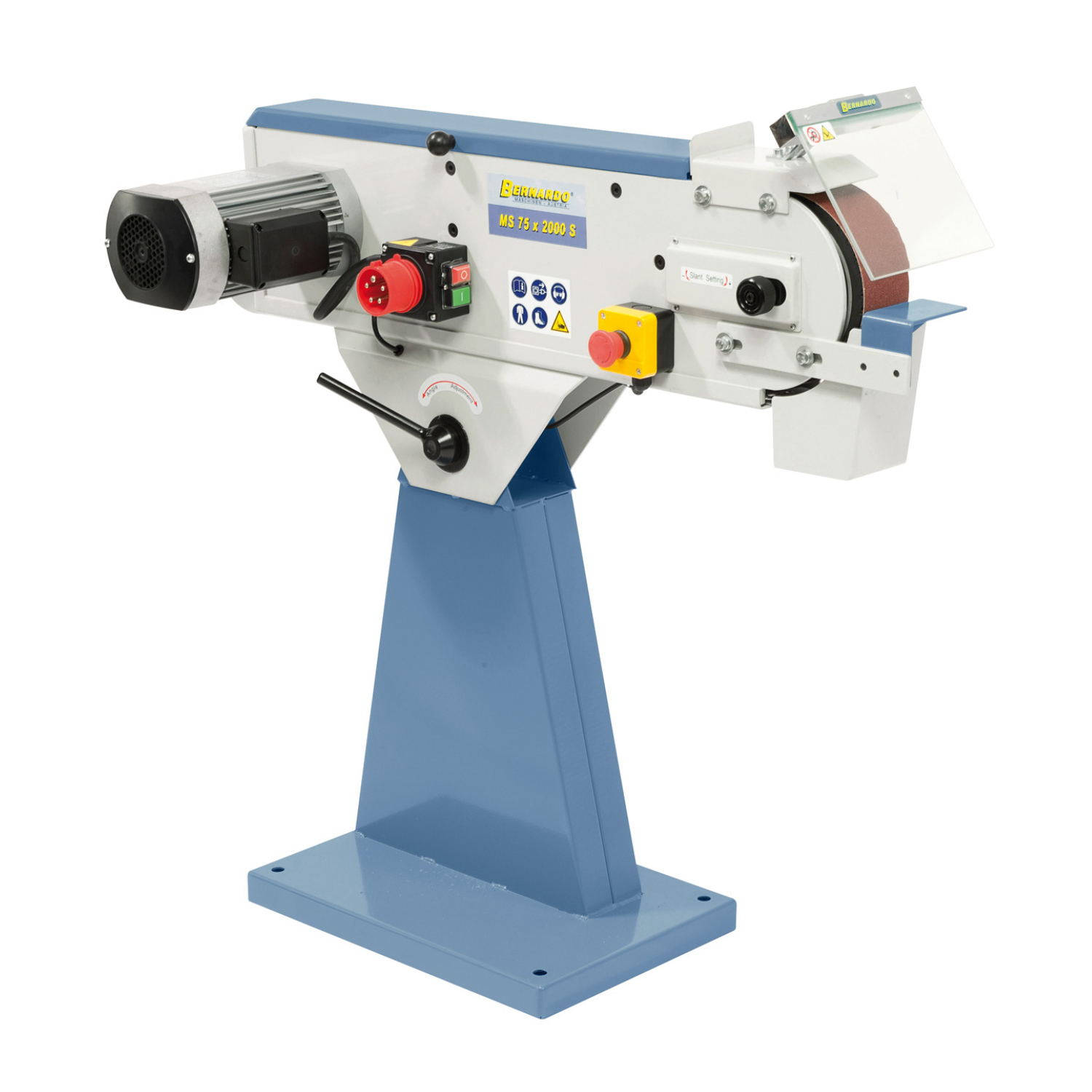 Ponceuse ébavureuse Bernardo  MS 75 x 2000 S / 400 V